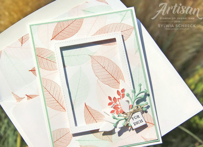 Karte mit Kraft der Natur von Stampin Up