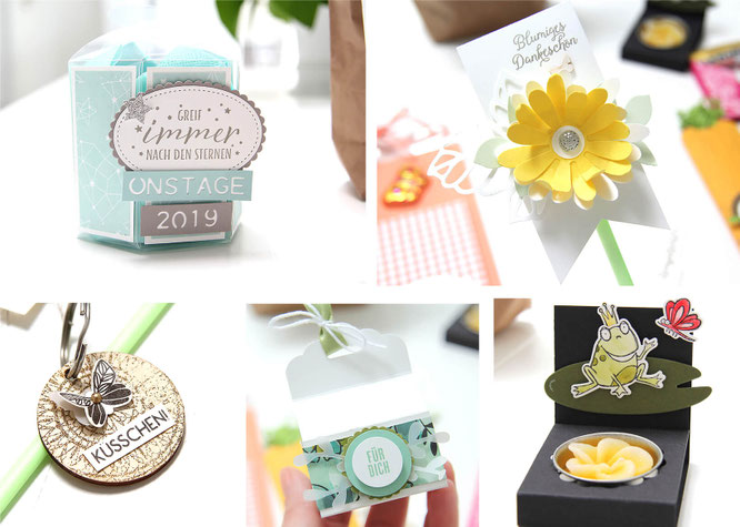 Stampin up-On Stage Swap