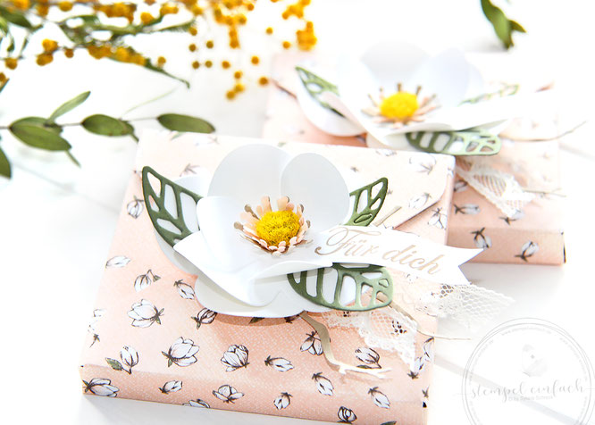 Verpackungen mit Magnolien-Stampinup