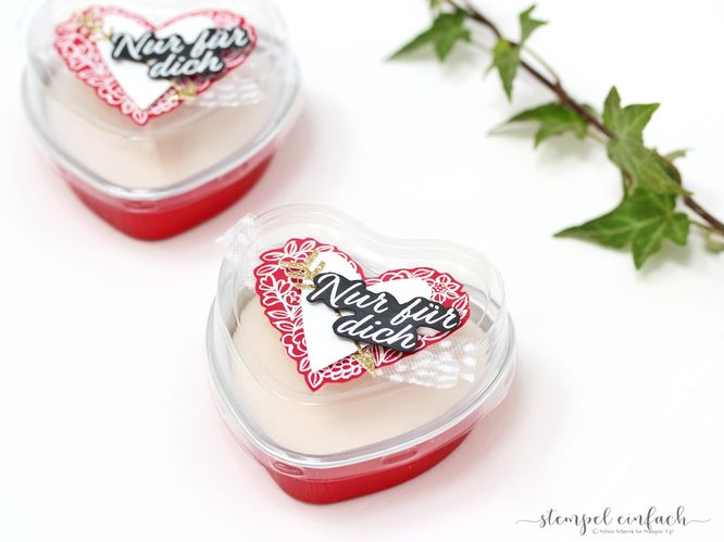 Romantische Kerzen zum Valentinstag