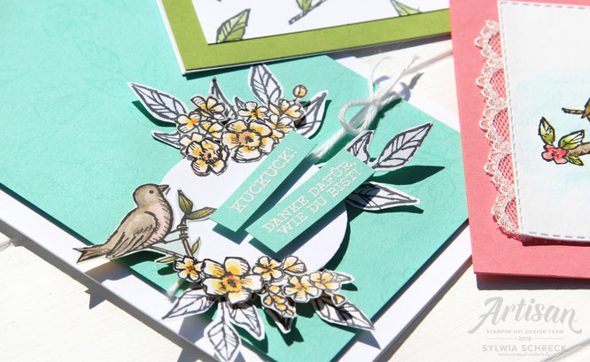 Karte-Vogelgarten-Stampin up