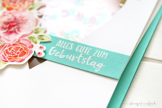 Herzige Schüttelkarte-Stampin Up