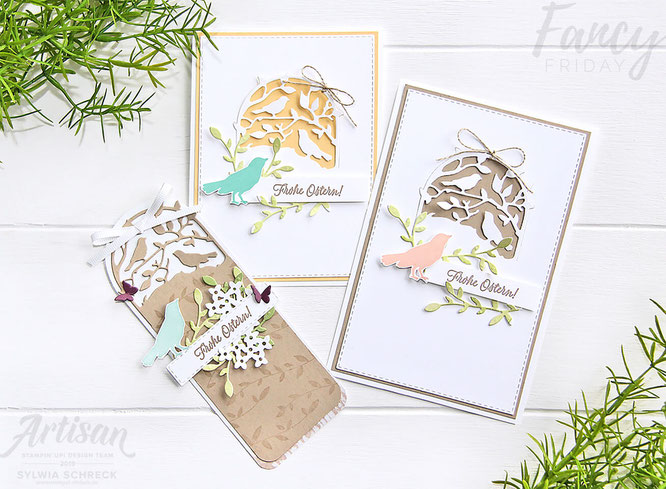 gartenzauber osterkarten mit stampin up