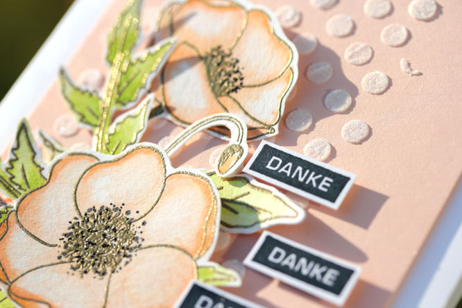 karte mit stempelset painted-poppies