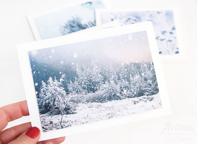 Weihnachtskarten - Winterzauber - Stampin up