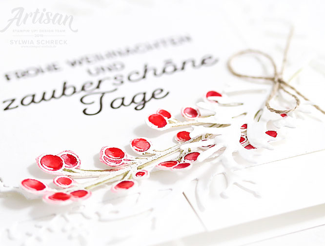 Weihnachtskarte-Stampinup