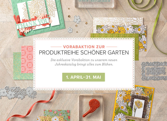 Produktreihe Schöner Garten-stampin up