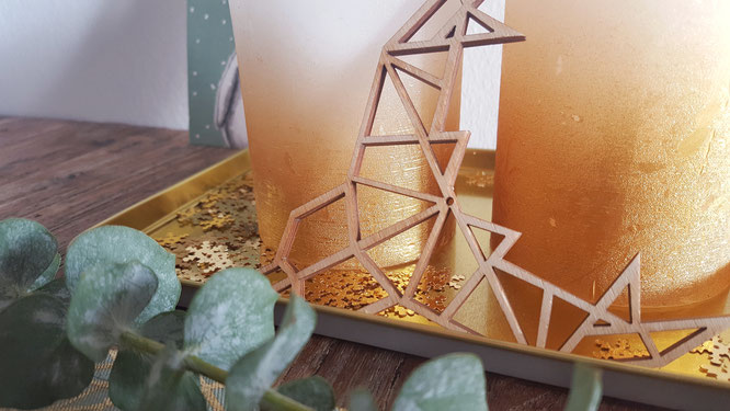 Eukalyptus; Kerzen; Holzdeko; Schneeflocken; Weihnachtsdeko; live4happiness2day; bloggingforinspiration; RandomReflections