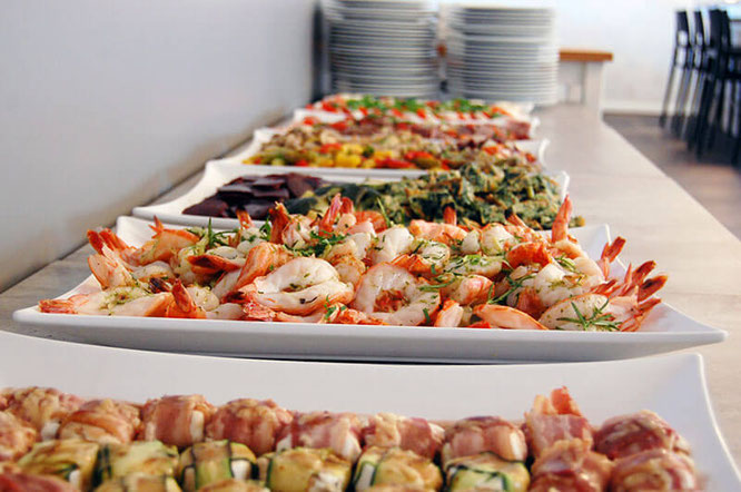 catering and buffet