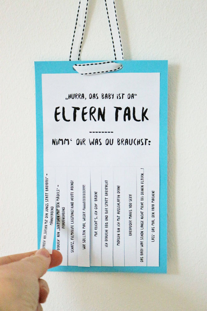 Ein kreatives und praktisches DIY Geschenk Idee zur Geburt basteln