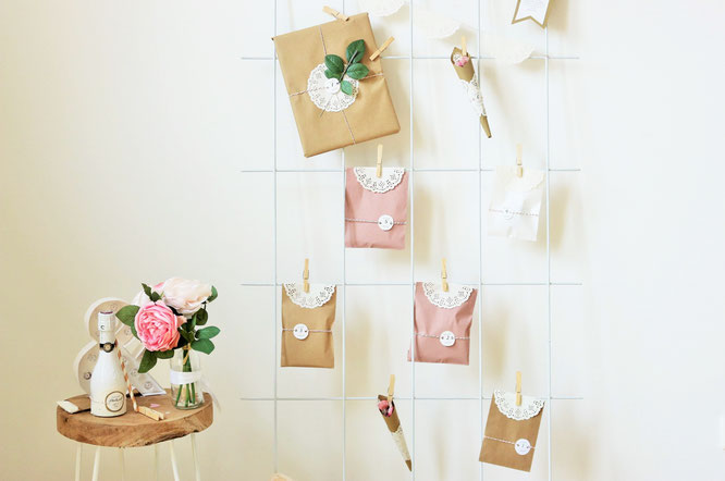 Diy Hochzeitskalender Als Geschenk Fur Die Braut Basteln So Geht S Partystories Blog