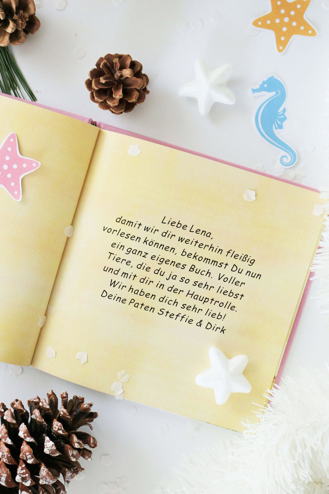 Bild: Geschenk Idee für Kinder (nicht nur für den Adventskalender oder Weihnachten) - ein personalisiertes Kinderbuch von PersonalNOVEL, gefunden auf www.partystories.de