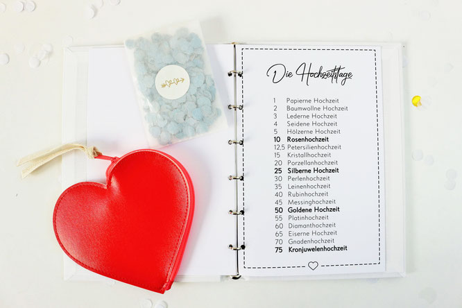 Bild: DIY Brautkalender- finde Ideen für einen Braut Countdown Kalender als Geschenk zum selber machen, mit Tipps zum Befüllen und Verpackungsideen // gefunden auf www.partystories.de // #diyHochzeit #Brautkalender #geschenkidee #ricodesign