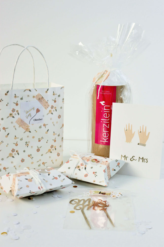 Bild: DIY Brautkalender- finde Ideen für einen Braut Countdown Kalender als Geschenk zum selber machen, mit Tipps zum Befüllen und Verpackungsideen // gefunden auf www.partystories.de // #diyHochzeit #Brautkalender #geschenkidee #ricodesign