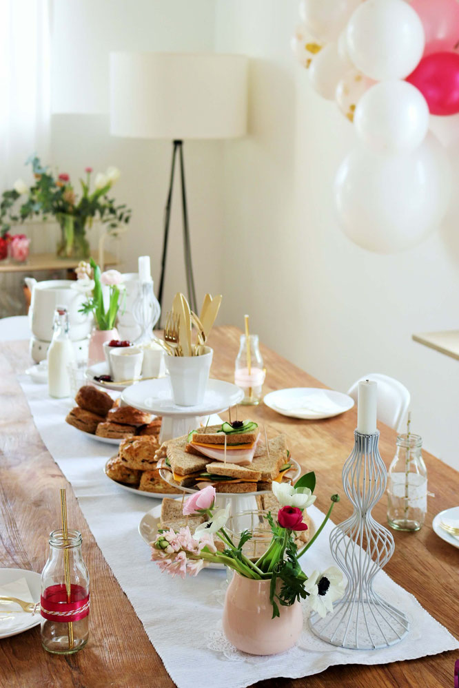 Eine moderne DIY Tea Time Party feiern - Partystories Blog