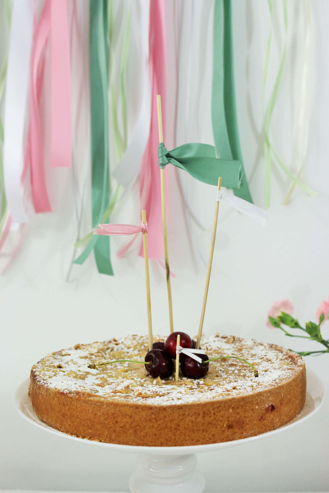 DIY Deko Ideen basteln für's Kuchenbuffet oder den Sweettable