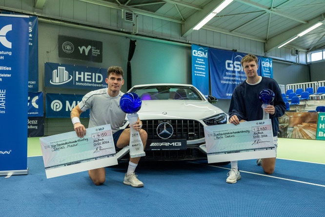 Daniel Masur und Kārlis Ozoliņš