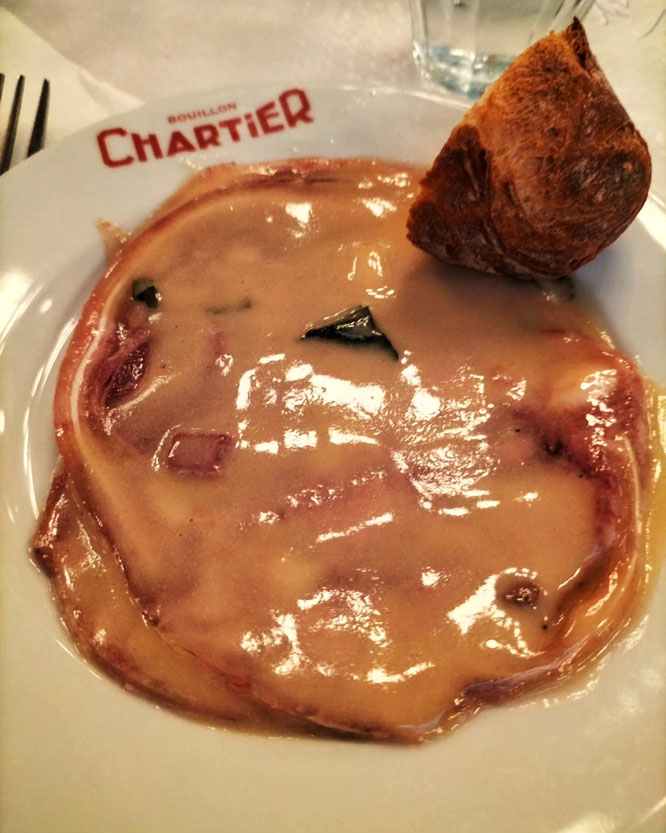 Museau de porc vinaigrette - Bouillon Chartier - Paris 09