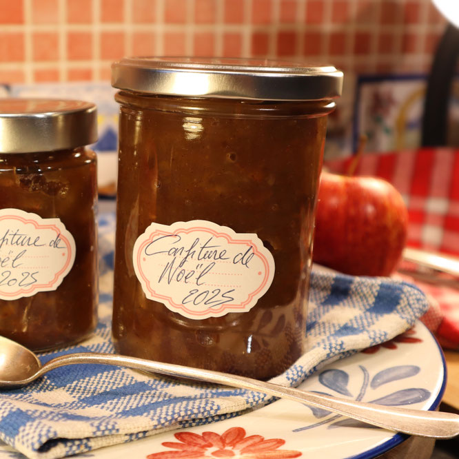 Ma CONFITURE DE NOËL 2025 🎄 Pommes, raisins secs, épices à pain d'épices... sur Gourmandises TV 