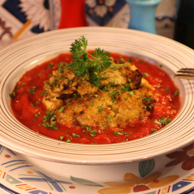 TOMATES GRATINÉES AU SAINT-FÉLICIEN - C'est la rentrée sur Gourmandises TV
