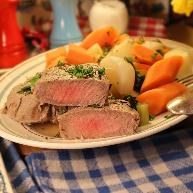 Mes PAVÉS DE BŒUF A LA FICELLE - Une cuisson oubliée du 19eme siècle ! sur Gourmandises TV 