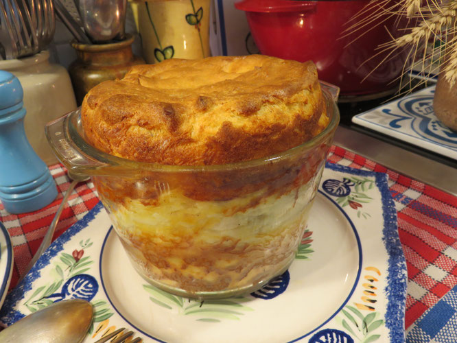 Soufflé au fromage Mère Mitraille à l'ancienne - Gourmandises TV