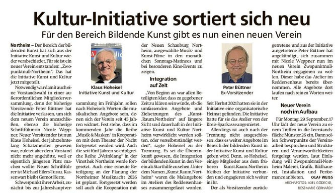 Northeimer Neueste Nachrichten, 24.09.205