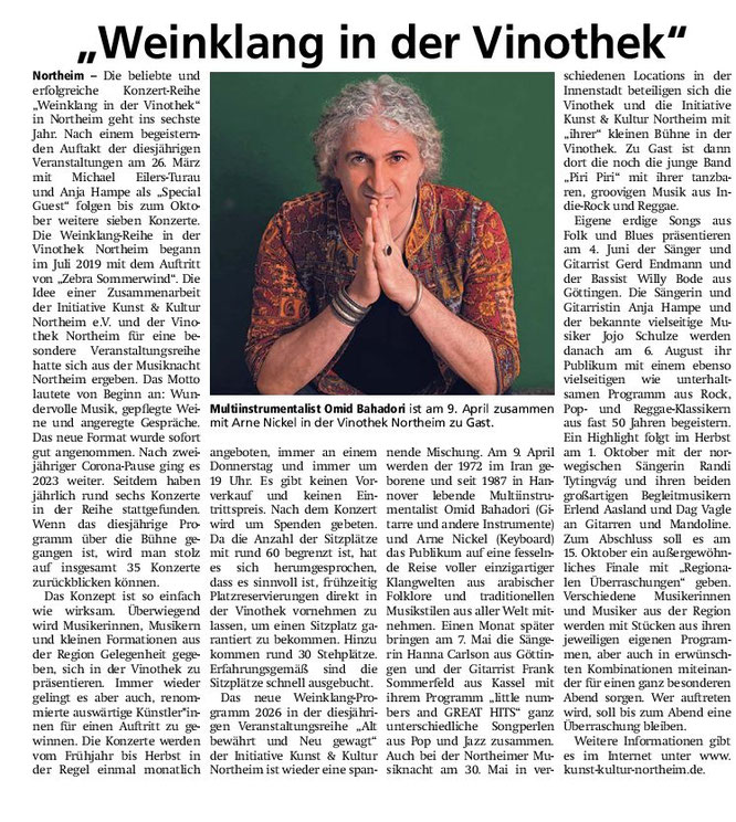 HALLO Northeim, 04.04.2026