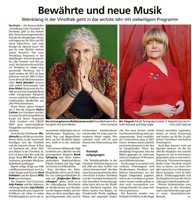 Northeimer Neueste Nachrichten, 08.04.2026