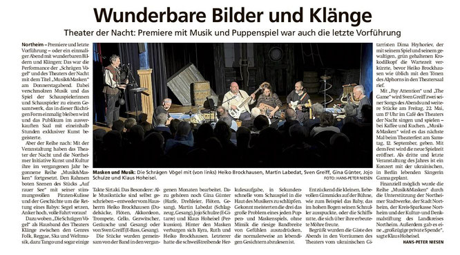 Northeimer Neueste Nachrichten, 18.05.2026