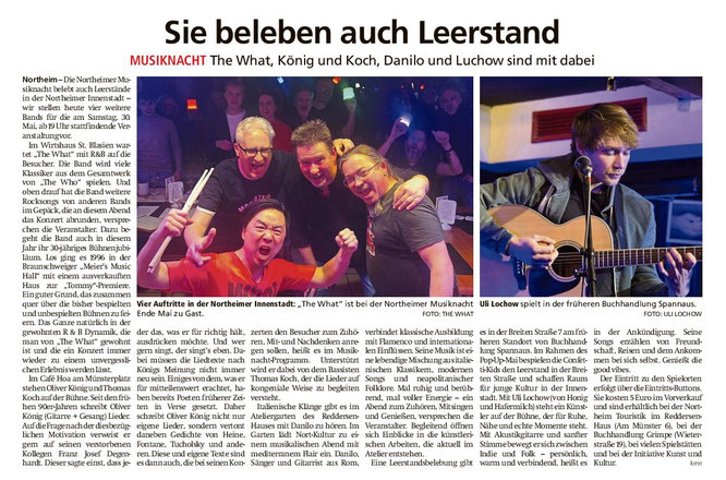 Northeimer Neueste Nachrichten, 20.05.2026
