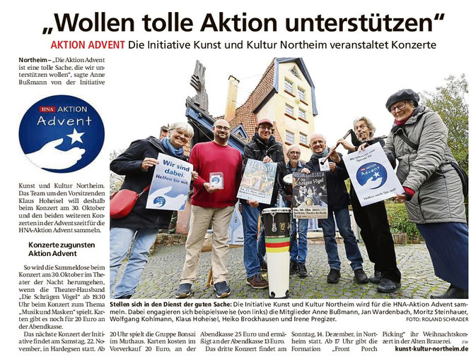 Northeimer Neueste Nachrichten, 29.10.2025