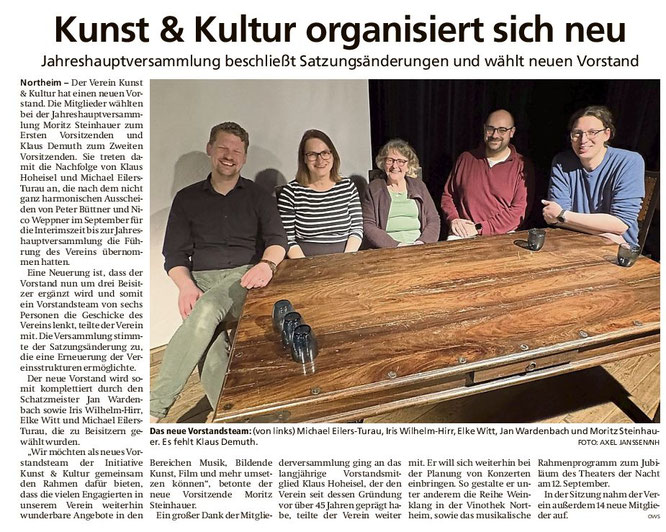 Northeimer Neuste Nachrichten, 25.03.2026