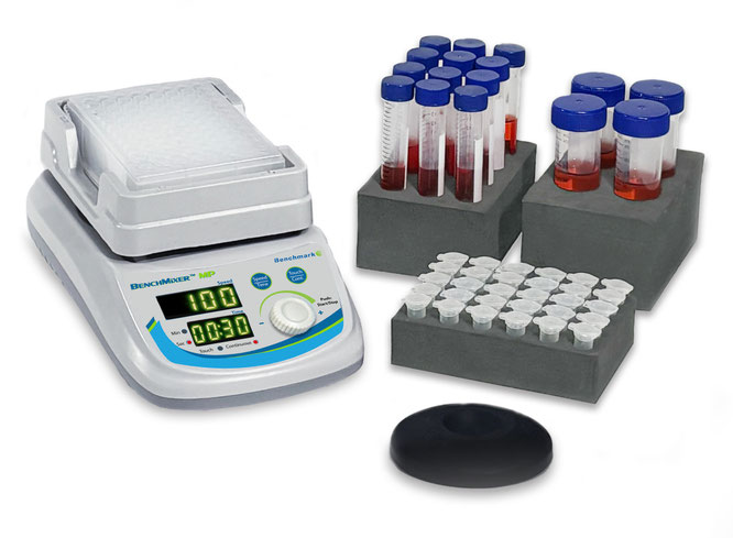 BV1007 Agitador vórtex para microplacas y tubos BenchMixer™ MP, Benchmark.