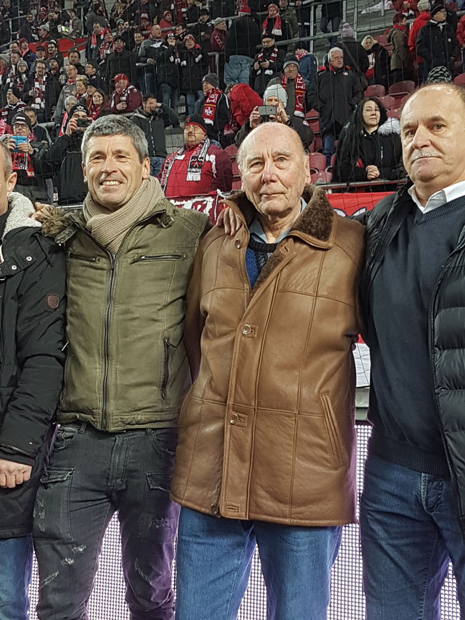 Horst Eckel und Marcus Merk. Foto: PN