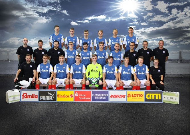 Die U23 der KSV Holstein. Foto: PN