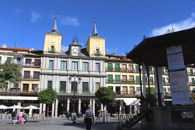 Ayuntamiento de Segovia en Plaza Mayor