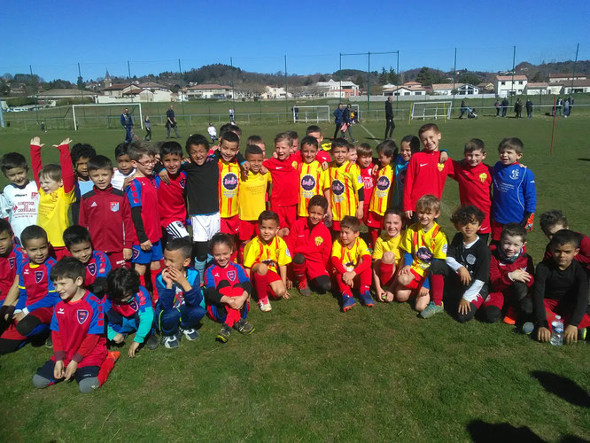 U6/U7 lors du plateau de Génissieux  16/03/2019