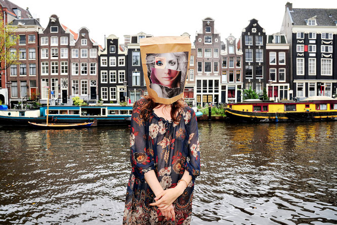 Foto & Konzept: Andreas Ender, photo-art+painting | Baggie in Amsterdam (NL)