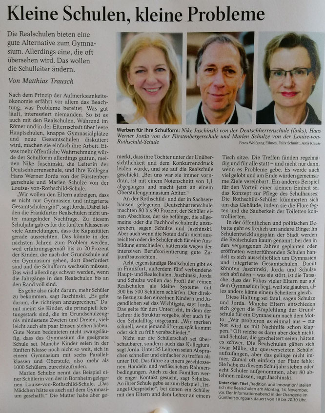 aus: Frankfurter Allgemeine Zeitung vom 01. November 2016 (Zum Vergrößern anklicken)