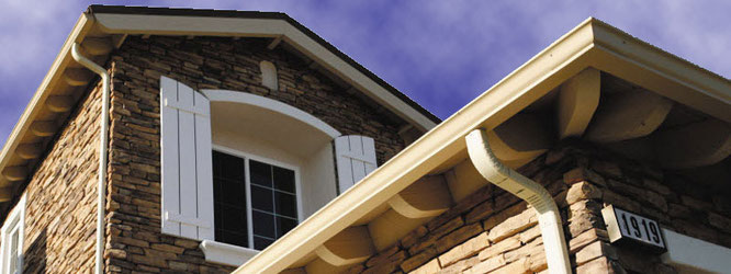 Custom seamless gutters