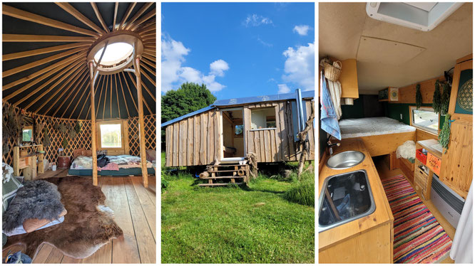 Jurte Bauwagen Schäferwagen Camper, Auszeit, Permakultur