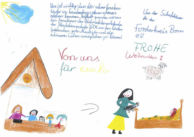 Spende Der Schafsklasse Der Wendelinusschule Bornheim
