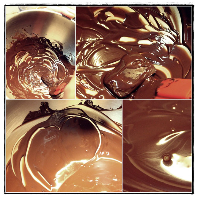 vegane Pralinen - Schoko-Maroni-Pralinen © Katja Grach