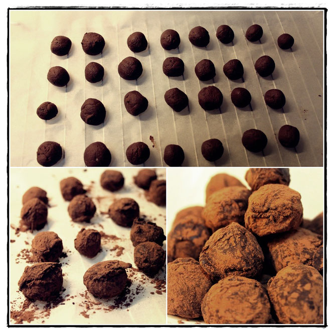 © Katja Grach - Schoko-Maroni-Pralinen - vegane Pralinen