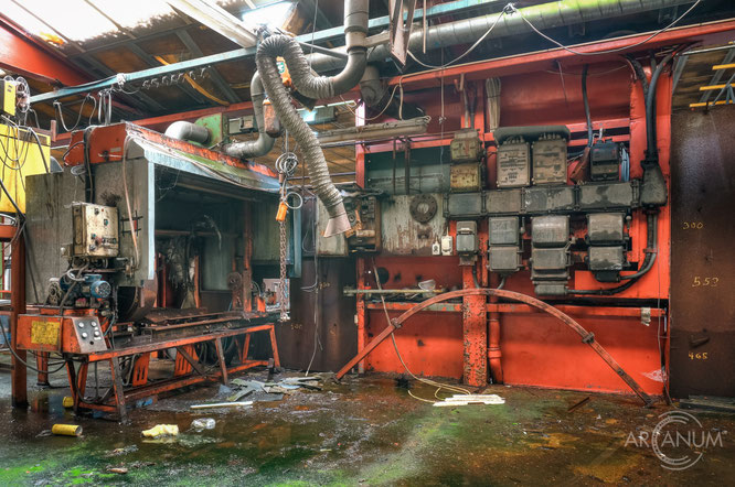 Abandoned Steel Company in Denmark