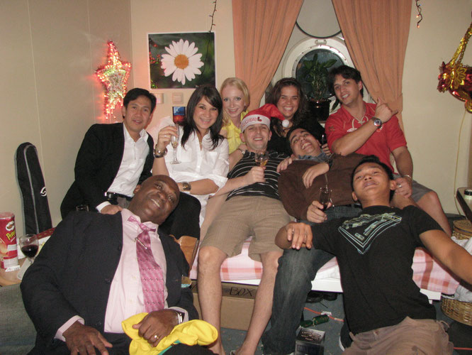 My team's Christmas (cabin) party