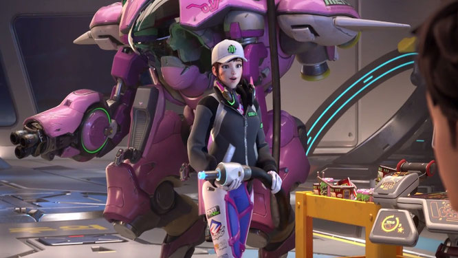 OVERWATCH - Endlich! Der animierte Kurzfilm zu D.Va wurde veröffentlicht! [PS4/XONE/PC]