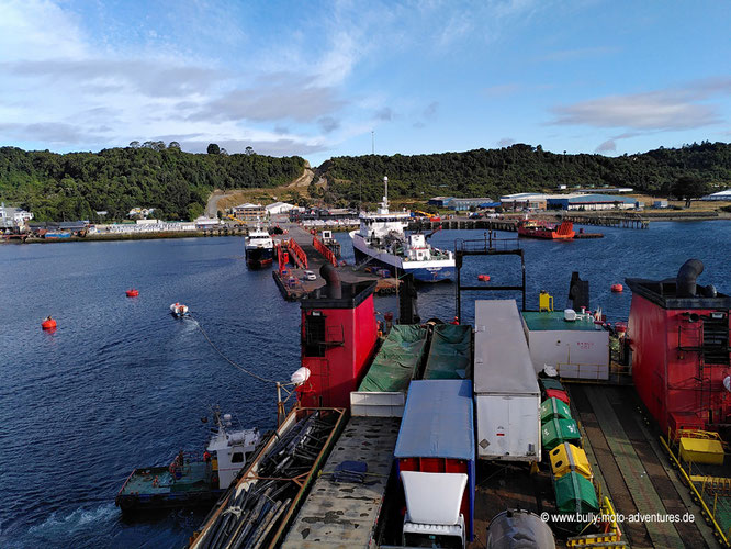 Chile - Fährfahrt von Puerto Natales nach Puerto Montt - Tag 4 - Ankunft
