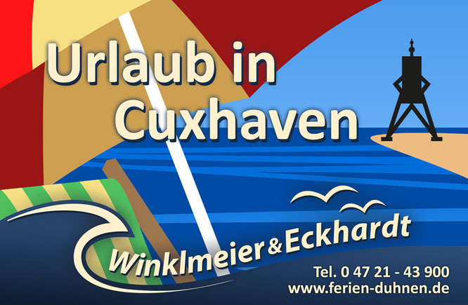 Cuxhaven an der Nordsee - Urlaub am Strand von Cuxhaven Duhnen